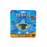 Elektronická hra Tetris v tvare hviezdy - modrá